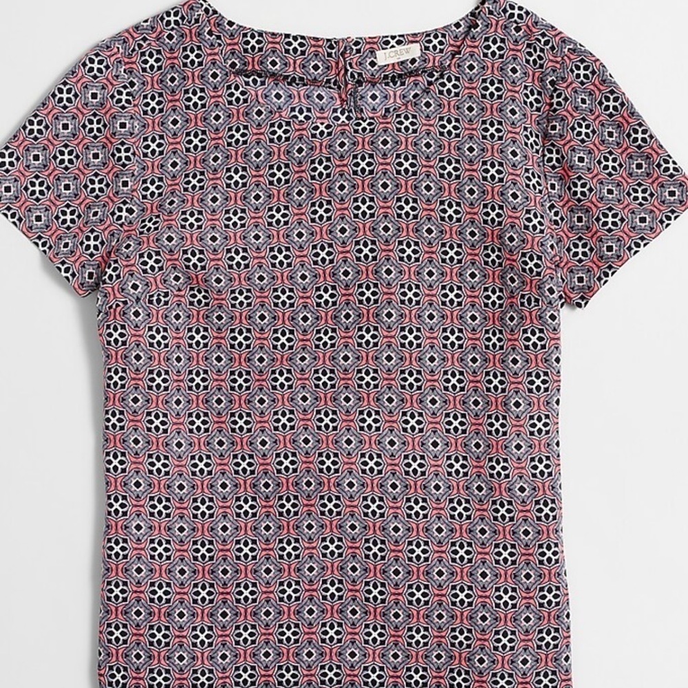 J. Crew Printed Top